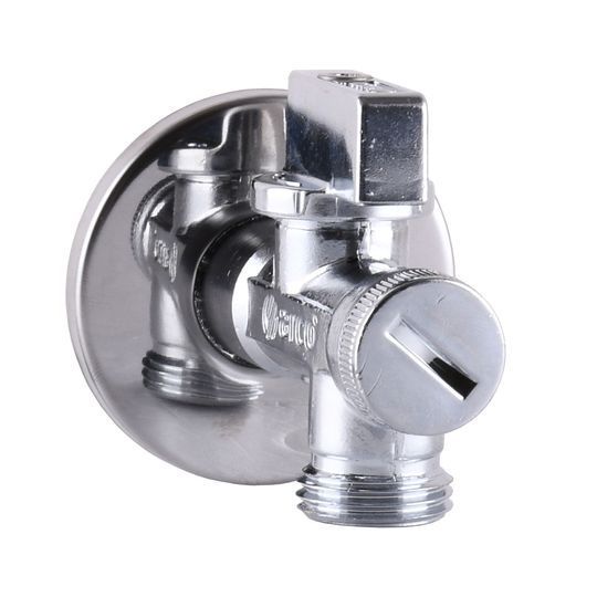 Кран кульовий кутовий з фільтром ARCO 1/2&Prime;x1/2&Prime; 02400MAC