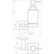 Дозатор рідкого мила Globus Lux SQ 9433