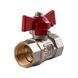Кран кульовий прямий WATER VALVE 3/4&Prime; ВВ КБ NV-V Q001