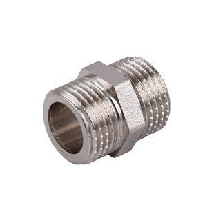 Ніпель 1/2&Prime;ЗЗ нікельований під прокладку NN332G OPTIMUM