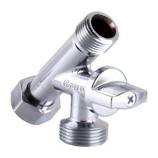 Кран кульовий з притискною гайкою ARCO CONECTA 1/2&Prime;х1/2&Prime;х3/4&Prime; 280020