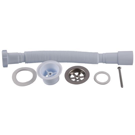 Гофросифон OPTIMUM подовжений 1 1/2&Prime;*40/50 (400-840мм) OPTI 14054