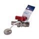 Кран зливу/підживлення 1/2&Prime; з заглушкою 504220 ARCO SPAIN Red