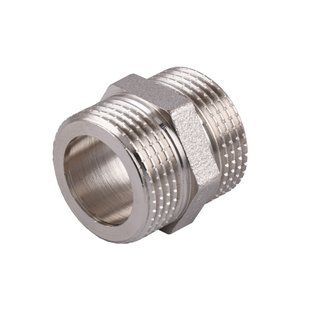 Ніпель 3/4&Prime;ЗЗ нікельований під прокладку NN442G OPTIMUM