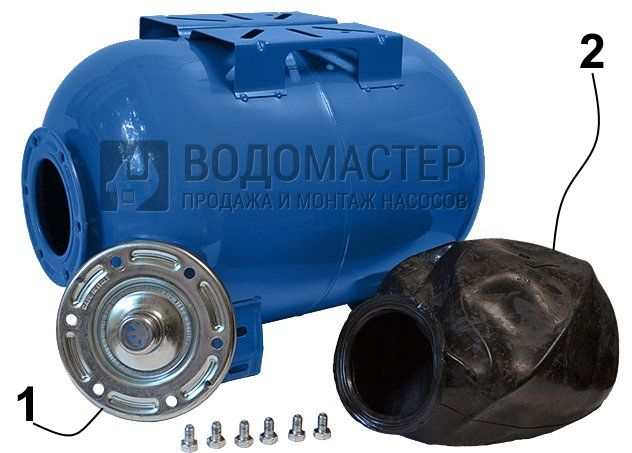 Гідроакумулятор 80л ZILMET ultra-pro 10bar ГОРИЗОНТАЛЬНИЙ ( 1100008005 )