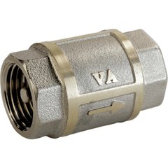 Клапан зворотного ходу води нікельований 1/2″ВР х 1/2″ВР ливарний Б3601А(нк) VA