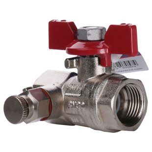 Кран кульовий повнопрохідний ARCO VA30 1/2&Prime; 152203 з краном Маєвського