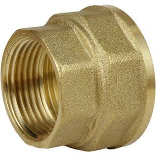 Муфта редукційна 1 1/4"х1"ВВ латунна восьмигранна А0335А