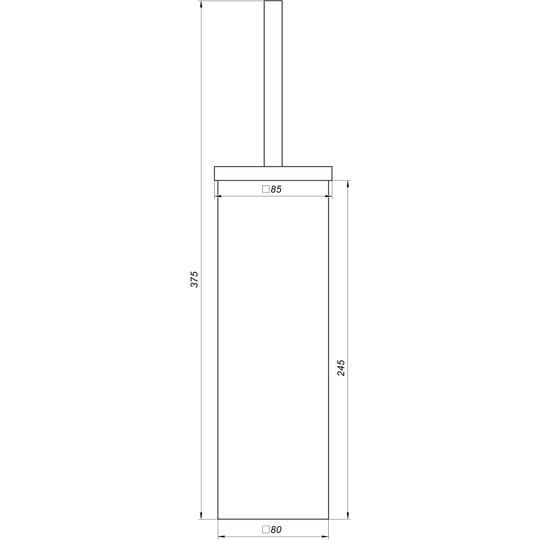 Йоржик Підлоговий Globus Lux SQ 9429B SUS304
