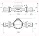 Лічильник холодної води ECOSTAR DN15 1/2″ E-D R160