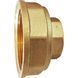 Муфта редукційна 1 1/2"х 3/4"ВВ латунна восьмигранна А0336А