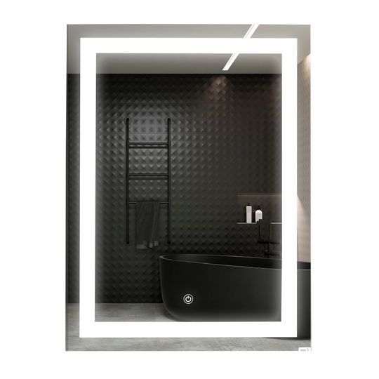 Дзеркало UNIO MRR-01 SQR-AA-S 600 x 800 mm LED FL з сенсором