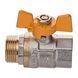 Кран кульовий прямий Q PROFESSIONAL 3/4&Prime; ЗВ ЖБ PN40 QP152
