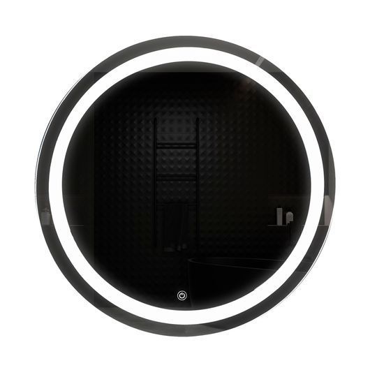 Дзеркало UNIO MRR-09 RND-S 700 x 700 mm LED FL з сенсором