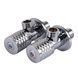 !!Набір кранів кутових кераміка PROFESSIONAL EXCLUSIVE 1/2&Prime;X1/2&Prime; 9999 CHROME (1уп.)