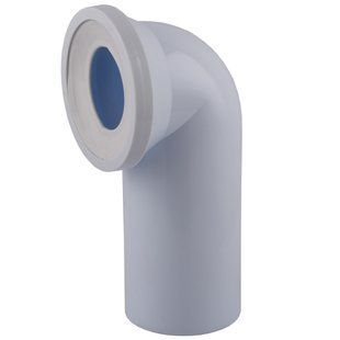 Коліно OPTIMUM для унітазу 90 &deg; D110 пластик OPTI 41410/296