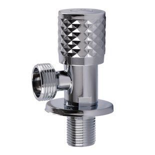 Кран кутовий кераміка PROFESSIONAL EXCLUSIVE 1/2&Prime;X3/4&Prime; 898 CHROME (1шт.)