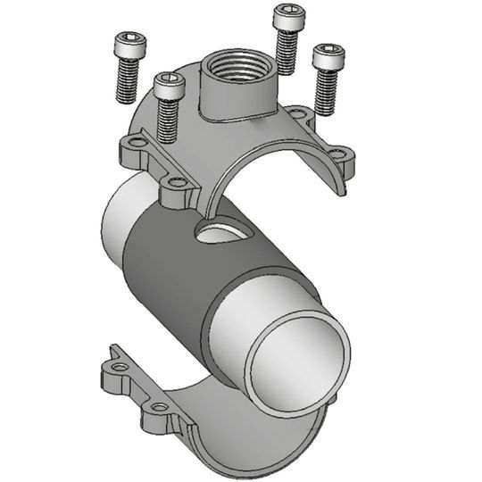 Врізка в трубу з внутрішньою різьбою DN40(47,9-48,8 мм) х 3/4&Prime; OBD AGAflex