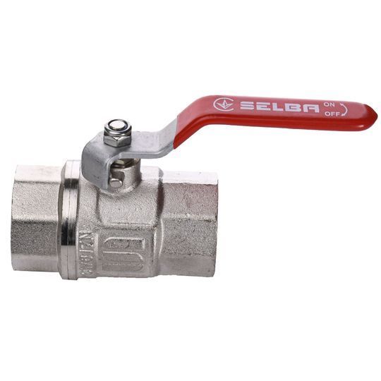 Кран кульовий прямий SELBA 1 1/4&Prime; ВВ КР SL1506