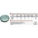 Бак Zilmet oem-pro для монтажу в котли плоский Арт. 521 8л 3bar D. 392 СІРИЙ 1/2&Prime; ( 13C0000811 )