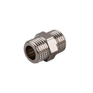 Ніпель 1/4&Prime;ЗЗ нікельований NN112S OPTIMUM