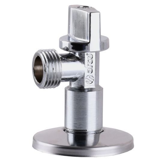 Кран кульовий кутовий ARCO 1/2&Prime;х 1/2&Prime; NOV91MAC 2 шт. металева ручка