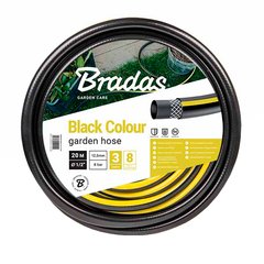 Шланг для поливу BLACK COLOUR 1/2″ 20м, Bradas Польща чорний WBC1/220