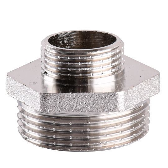Ніпель редукційний 1 1/4"х 3/4"ЗЗ нікельований А0593А(нк)