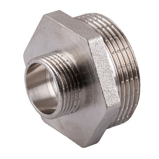 Ніпель редукційний 1 1/4"х 3/4"ЗЗ нікельований А0593А(нк)
