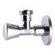 Кран вентильный кутовий ARCO 1/2&Prime;х 3/4(+3/8&Prime;) ZENIT Z0915 REGULA