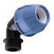 Коліно ПНД Vsplast 40*1 1/4 '' ЗР 4003