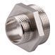Ніпель редукційний 1 1/2&Prime;х1&Prime;ЗЗ нікельований NN752S OPTIMUM