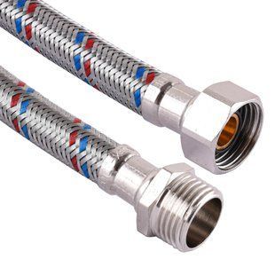 Шланг нержавіюча сталь SOLOMON 1/2&Prime;х1/2&Prime; ЗВ 0,4м HS31