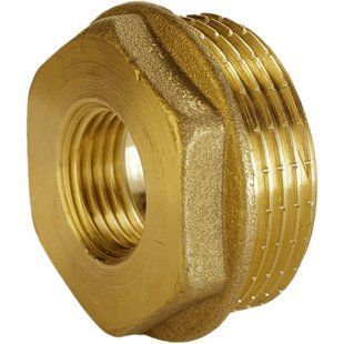 Футорка 1 1/4&Prime;х 3/4&Prime;ЗВ латунна А0711А