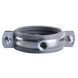 Хомут в зборi CR 1 1/2&Prime; (47-53мм) з гвинтом-шурупом 8*100 та дюбелем в уп., сірий