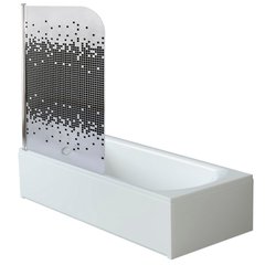 Шторка для ванної BRAVO ELBA 80В Mosaic
