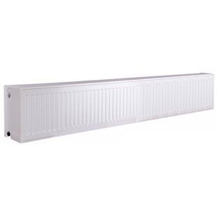 Радіатор сталевий 33/300х1800 низ-справа/бок TERRA Teknik (без клапана INNER)