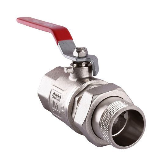Кран кульовий прямий з американкою SELBA 1 1/4&Prime; КР SL1509