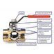 Кран кульовий ARCO SENA 1 1/4&Prime; ВВ КР 150106