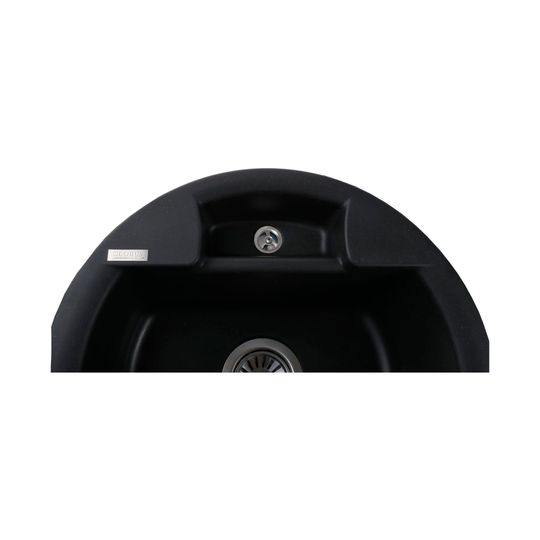 Гранітна мийка Globus Lux GURON чорний 480мм-А0002
