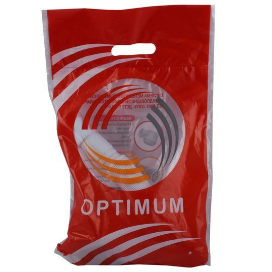 Сифон OPTIMUM 11/4&Prime;*40 для умивальника з литим випуском та гофротрубою 40*40/50 OPTI 12043