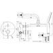 Душова система вбудована TOPAZ MODERNO TMD-33205-H78A