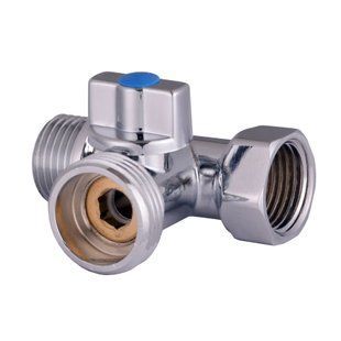 Кран кульовий для пральної машини SOLOMON 1/2&Prime;х3/4&Prime;х1/2&Prime; A7053