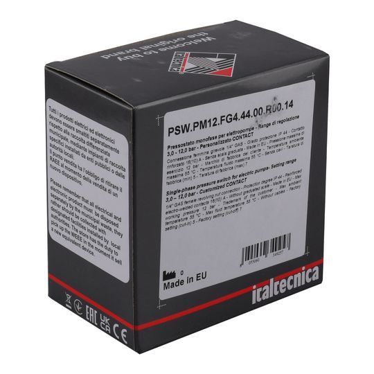 Реле тиску Italtecnica PM-5 G-14SG