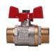Кран кульовий прямий Q PROFESSIONAL 3/4&Prime; ЗЗ КБ PN40 Q153