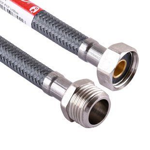 Шланг водяний TUCAI 1/2&Prime;х1/2&Prime; ЗВ 0,5м АНТИКОРОЗІЯ TAQ ACB MG-1212-500 204480