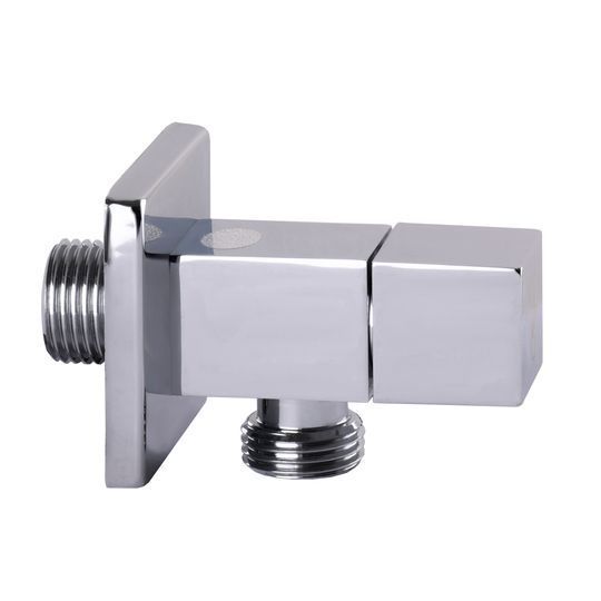 Кран напівобертовий кутовий SOLOMON 1/2&Prime;х3/4&Prime; CUBE 7078