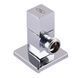 Кран напівобертовий кутовий SOLOMON 1/2&Prime;х3/4&Prime; CUBE 7078