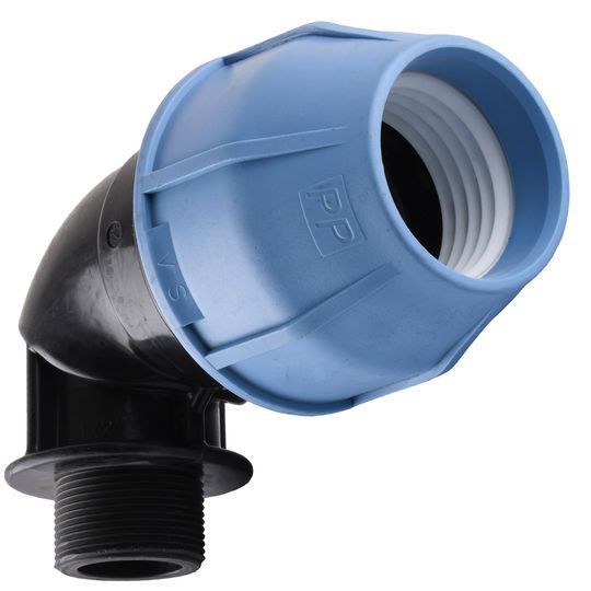 Коліно ПНД Vsplast 63*1 1/2 '' ЗР 4003