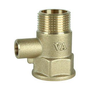 Трійник редукційний 3/4&Prime;х М10х3/4&Prime;ВВЗ латунний (термодатчик) А0203А